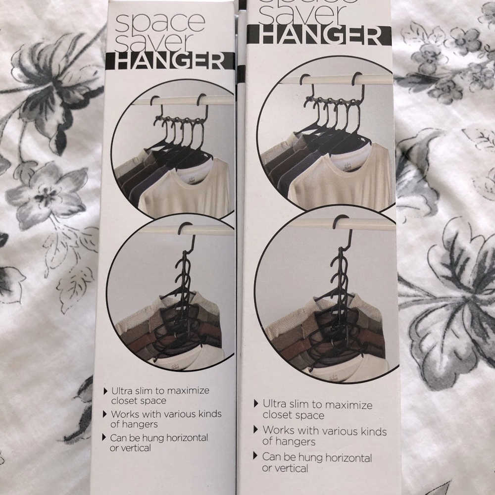 New! Space saver hangers
